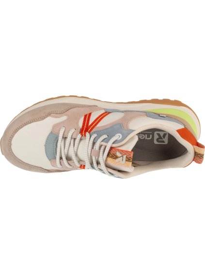 SMETANOVO-BÉŽOVÉ DÁMSKÉ TENISKY RIEKER SNEAKERS