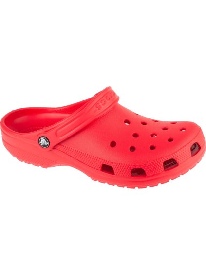 ČERVENÉ NAZOUVÁKY CROCS CLASSIC (Velikost 36/37)