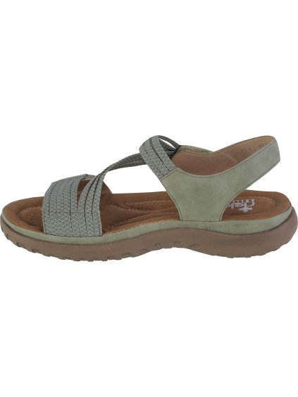ZELENÉ DÁMSKÉ SANDÁLY RIEKER SANDALS
