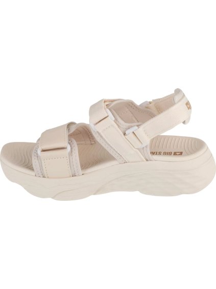 SMETANOVÉ DÁMSKÉ SPORTOVNÍ SANDÁLY BIG STAR SANDALS (Velikost 36)