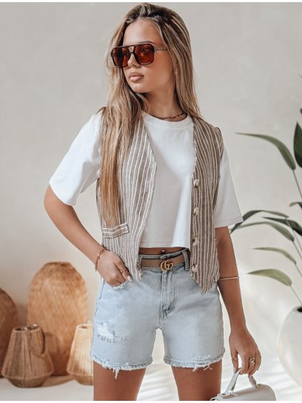 DÁMSKÉ DŽÍNOVÉ KRAŤASY S ODĚRKAMI SUMMER JEAN