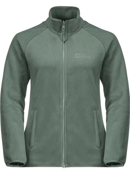TMAVĚ ZELENÁ DÁMSKÁ BUNDA 3V1 JACK WOLFSKIN MOONRISE 3IN1 JKT W