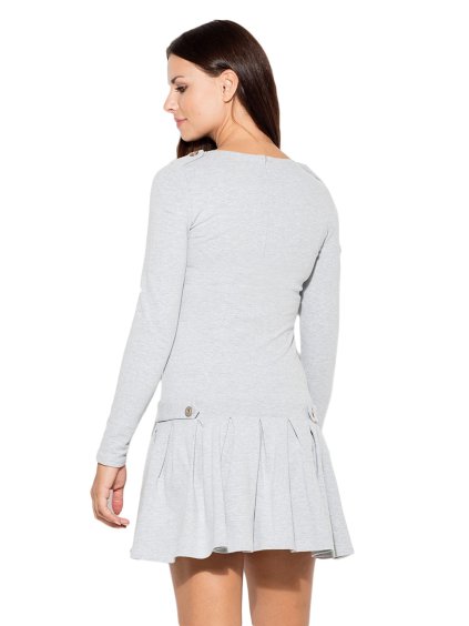 BAVLNĚNÉ SPORTOVNÍ ŠATY K267 GREY