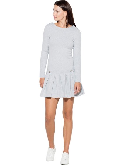 BAVLNĚNÉ SPORTOVNÍ ŠATY K267 GREY