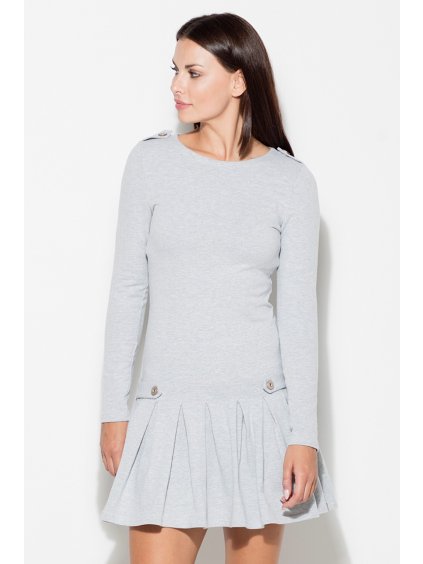 BAVLNĚNÉ SPORTOVNÍ ŠATY K267 GREY