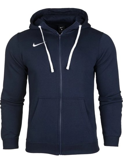 TMAVĚ MODRÁ MIKINA NIKE PARK 20 FLEECE FZ HOODIE