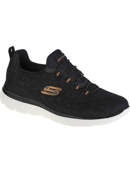 ČERNÉ DÁMSKÉ TENISKY SKECHERS SUMMITS (Velikost 35)