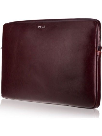 KOŽENÉ VÍNOVÉ POUZDRO NA NOTEBOOK 13" (Velikost ONE SIZE)
