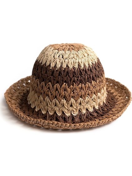 LETNÍ PLETENÁ BUCKET HAT ART OF POLO KAMISU