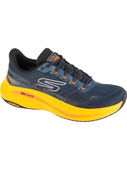 TMAVĚ MODRÉ PÁNSKÉ BĚŽECKÉ TENISKY SKECHERS MAX CUSHIONING PROPULSION