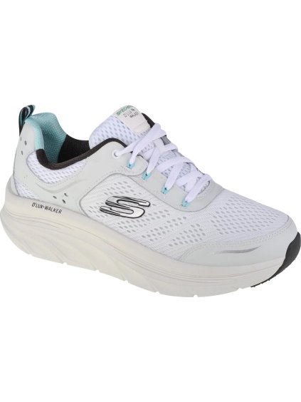 BÍLÉ DÁMSKÉ TENISKY SKECHERS D'LUX WALKER - INFINITE MOTION