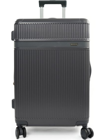 TMAVĚ ŠEDÝ KABINOVÝ KUFR SOLIER NOKIRO 55X45X25 (Velikost S)