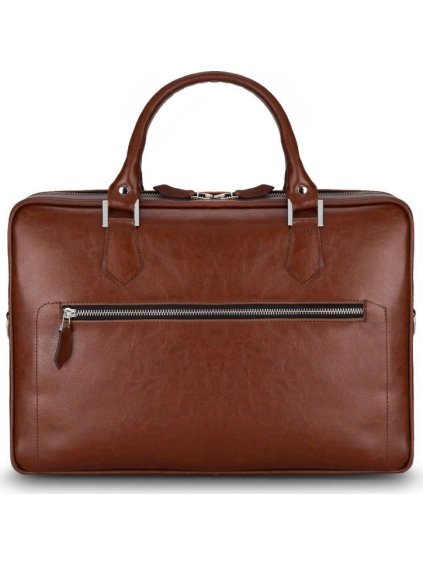 HNĚDÁ KOŽENÁ TAŠKA SOLIER (Velikost ONE SIZE)