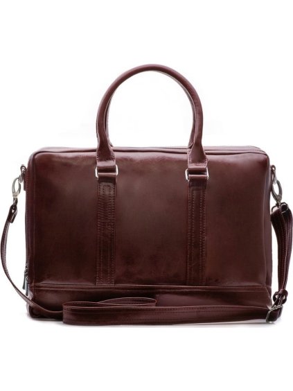 PÁNSKÁ KOŽENÁ BORDÓ TAŠKA (Velikost ONE SIZE)