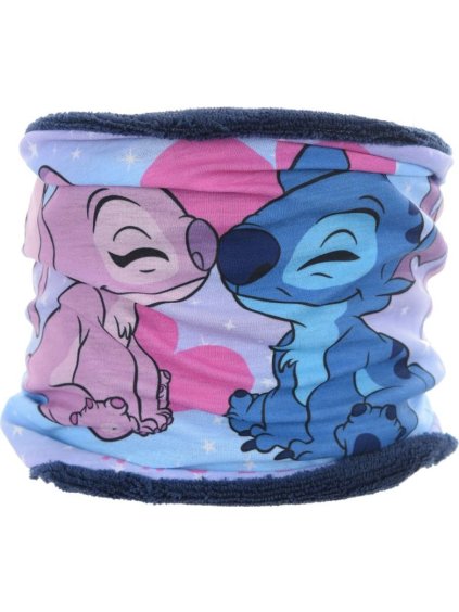 DÍVČÍ MULTIFUNKČNÍ ŠÁTEK LILO AND STITCH (Velikost ONE SIZE)
