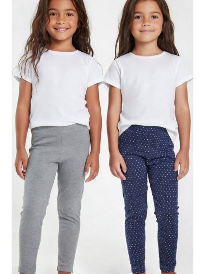 EMOI DÍVČÍ LEGÍNY - DVA KUSY (Velikost 98)