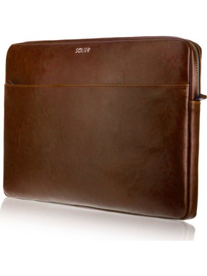 (VEL. ONE SIZE) HNĚDÉ POUZDRO PRO NOTEBOOK 13" (Velikost ONE SIZE)