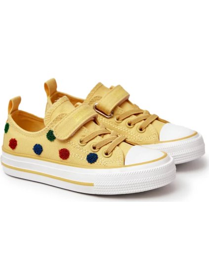 ŽLUTÉ DĚTSKÉ SNEAKERS BIG STAR (Velikost 33)