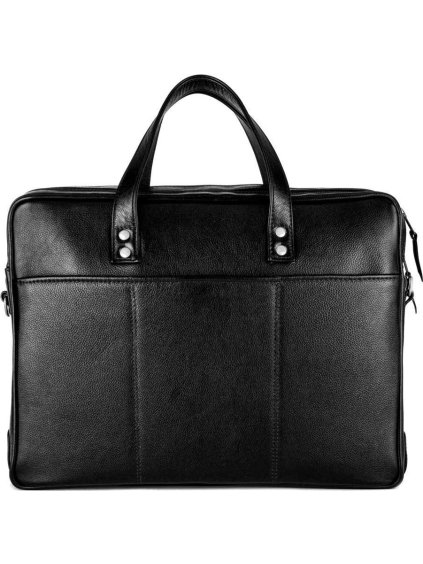 KOŽENÁ ČERNÁ BUSINESS TAŠKA SOLIER (Velikost ONE SIZE)