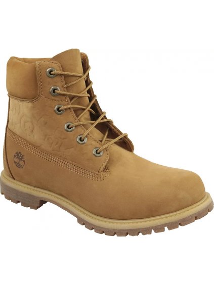 HNĚDÉ DÁMSKÉ BOTY TIMBERLAND 6 PREMIUM BOOT