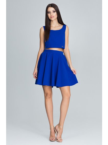 SET SUKNĚ + TOP M572 BLUE