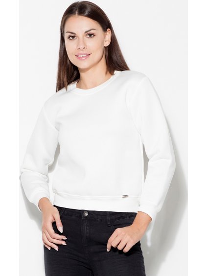 BASIC SMETANOVÁ HOODIE MIKINA (Velikost L)