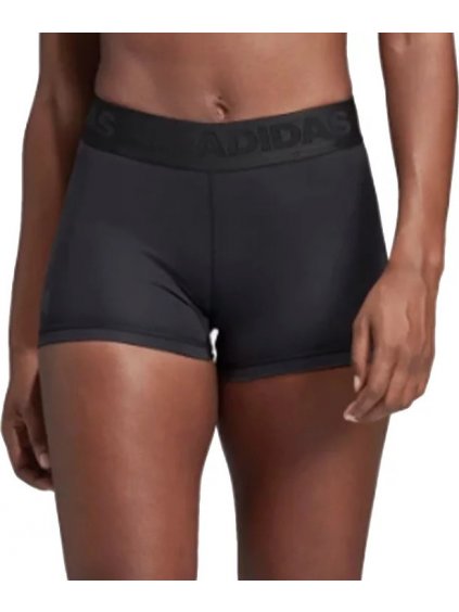 ŠEDÉ DÁMSKÉ ŠORTKY ADIDAS ALPHASKIN W SHORT (Velikost XL)