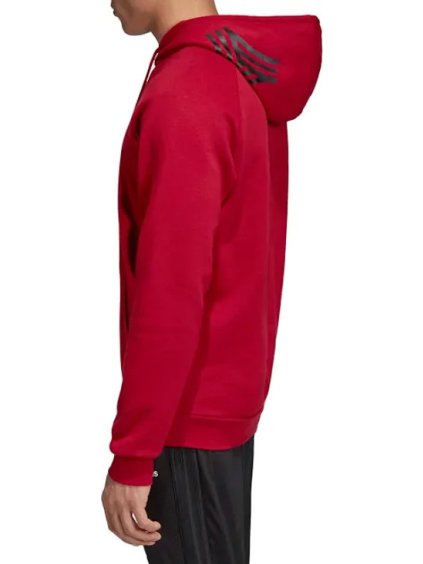 ČERVENÁ PÁNSKÁ MIKINA ADIDAS TAN HOODED SWEATSHIRT