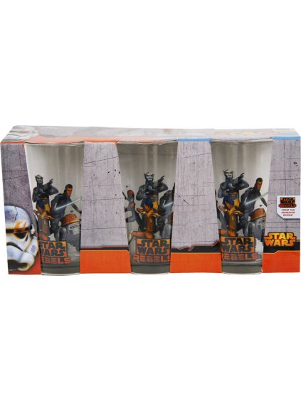 STAR WARS SADA 3 SKLENIČEK