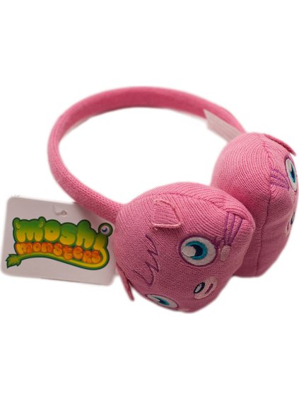 MOSHI MONSTERS RŮŽOVÉ SLUCHÁTKA (Velikost ONE SIZE)