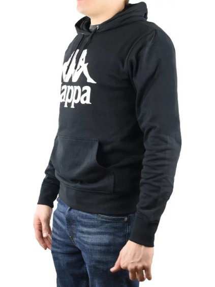 ČERNÁ MIKINA KAPPA TAINO HOODED