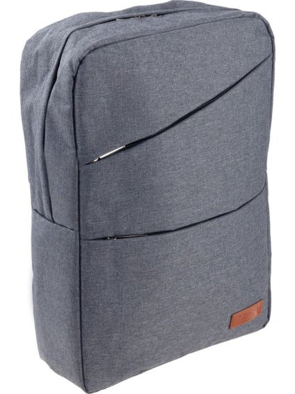 ROVICKY ŠEDÝ BATOH S KAPSOU NA NOTEBOOK (Velikost ONE SIZE)
