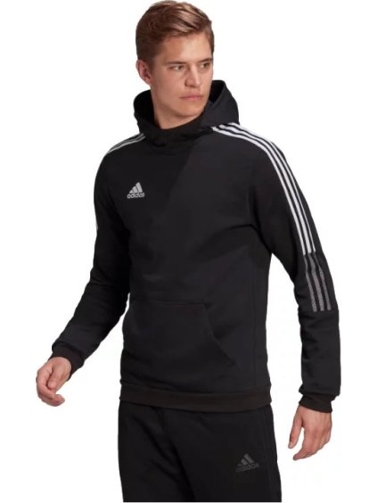 ČERNÁ PÁNSKÁ MIKINA ADIDAS TIRO 21 SWEAT HOODIE