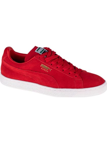 ČERVENÉ DÁMSKÉ TENISKY PUMA SUEDE CLASSIC (Velikost 36)