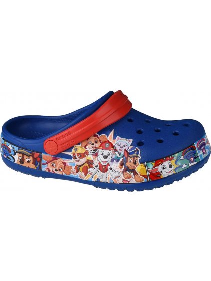 MODRÉ CHLAPECKÉ NAZOUVÁKY CROCS FUN LAB PAW PATROL