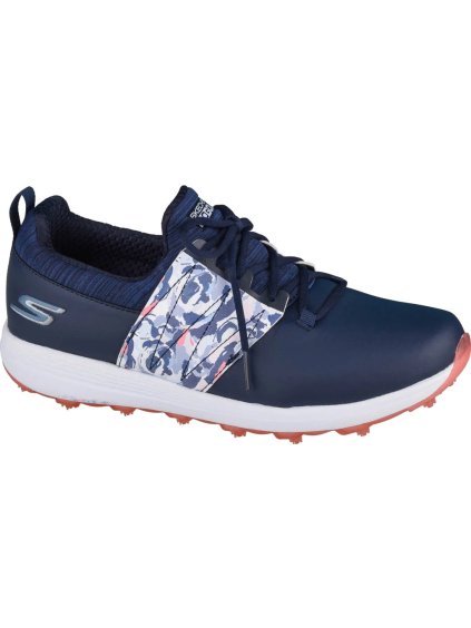MODRÉ DÁMSKÉ TENISKY SKECHERS GO GOLF MAX-LAG (Velikost 35,5)