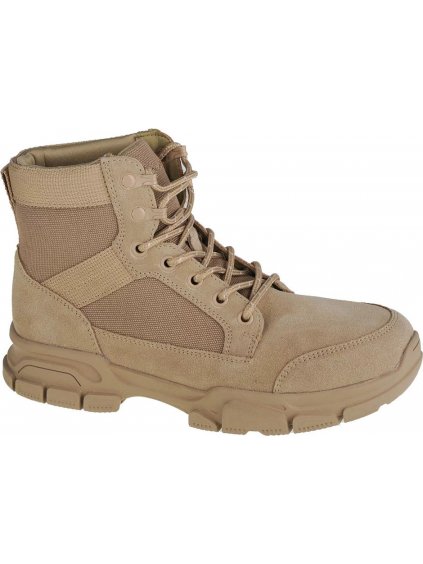 BÉŽOVÉ DÁMSKÉ BOTY SKECHERS TREK FEST-UTILITY DUO (Velikost 35)