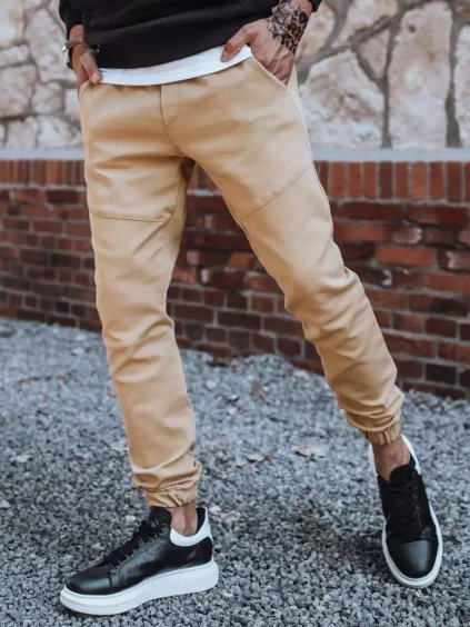 PÁNSKÉ BÉŽOVÉ JOGGERY