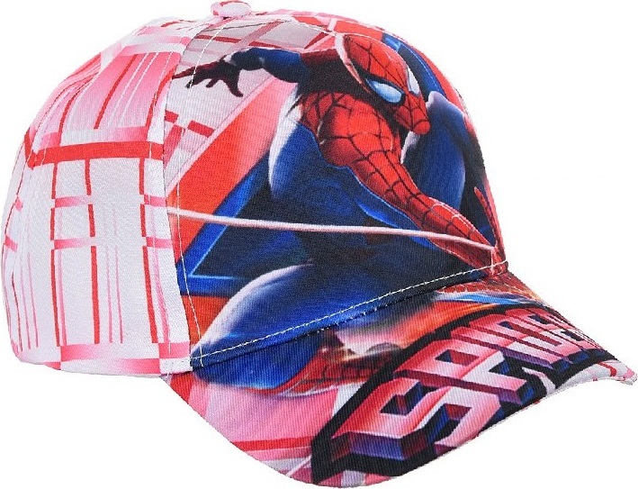 ČERVENÁ CHLAPECKÁ KŠILTOVKA MARVEL SPIDER-MAN (Velikost 52)