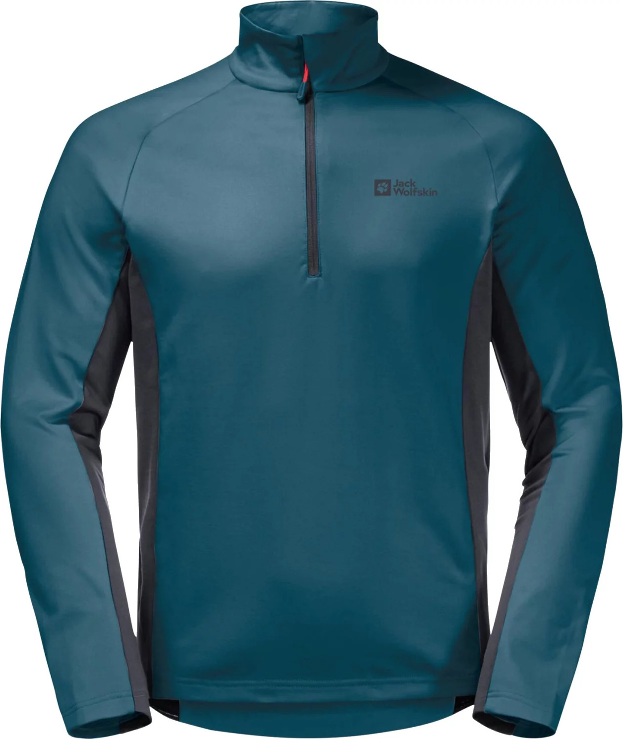TMAVĚ MODRÁ PÁNSKÁ FLEECOVÁ MIKINA JACK WOLFSKIN MOROBBIA FLEECE HZ M