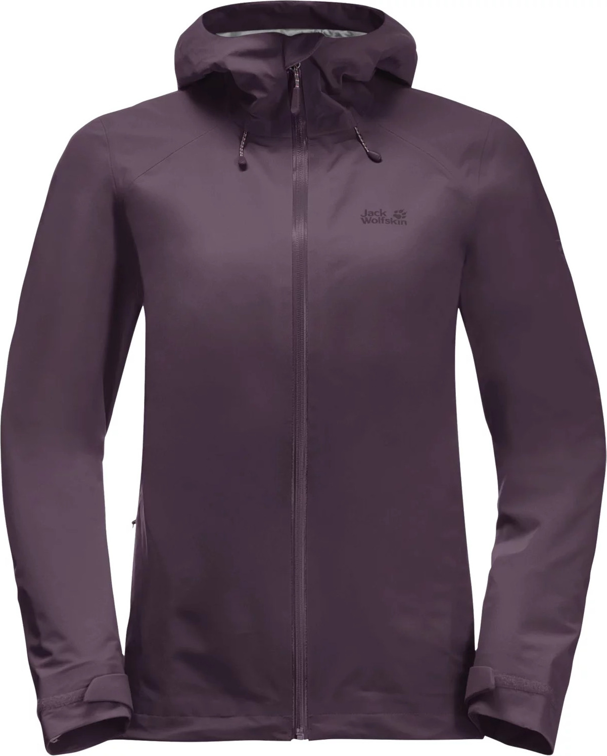 TMAVĚ ŠEDÁ DÁMSKÁ SPORTOVNÍ BUNDA JACK WOLFSKIN HIGHEST PEAK 3L JKT W
