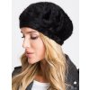 ČERNÝ DÁMSKÝ BARET (Velikost ONE SIZE)