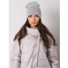 SVĚTLE ŠEDÁ DÁMSKÁ ČEPICE (Velikost ONE SIZE)