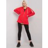 ČERVENÁ DÁMSKÁ MIKINA NA ZIP (Velikost S/M)