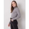 ŠEDÝ DÁMSKÝ TENKÝ PLETENÝ ROLÁK (Velikost S/M)