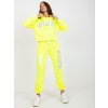 NEONOVĚ ŽLUTÁ TEPLÁKOVÁ SOUPRAVA ATLANTA (Velikost ONE SIZE)