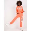 ORANŽOVÁ TEPLÁKOVÁ SOUPRAVA ATLANTA (Velikost ONE SIZE)