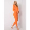 ORANŽOVÁ BASIC SOUPRAVA MIKINY A KALHOT (Velikost S)