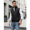ČERNÁ PÁNSKÁ PROŠÍVANÁ VESTA (Velikost M)