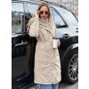 BÉŽOVÁ DLOUHÁ PARKA ISLA (Velikost S)